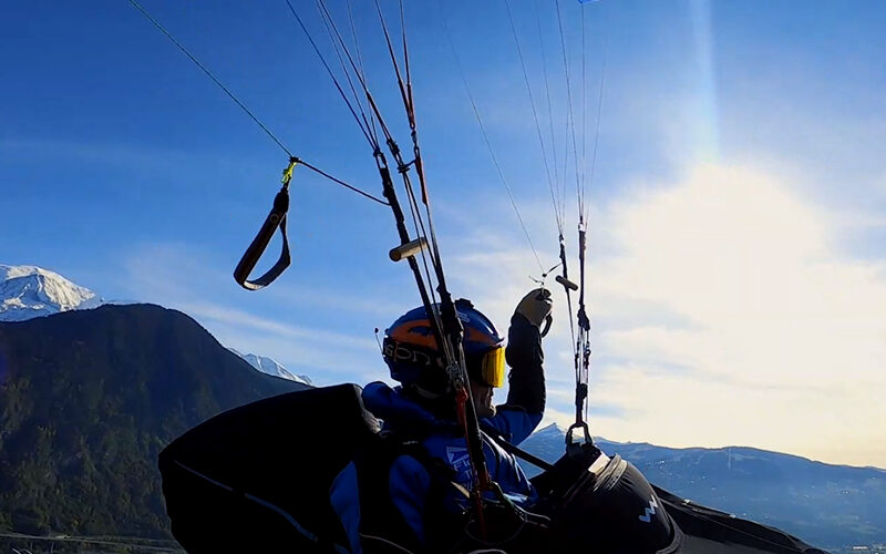 Image pour Parapente au pays du Mont-Blanc avec Sébastien