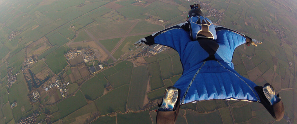 Christophe passionné de base jump