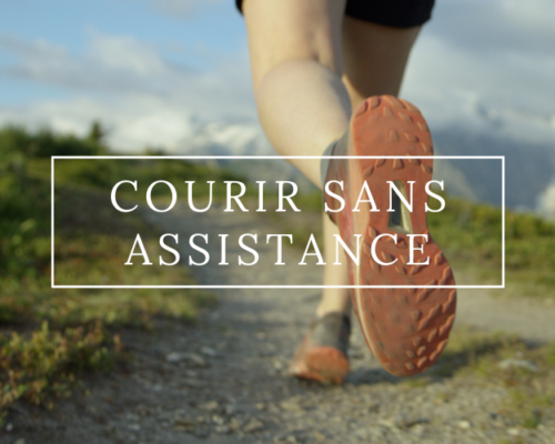 Courir sans assistance