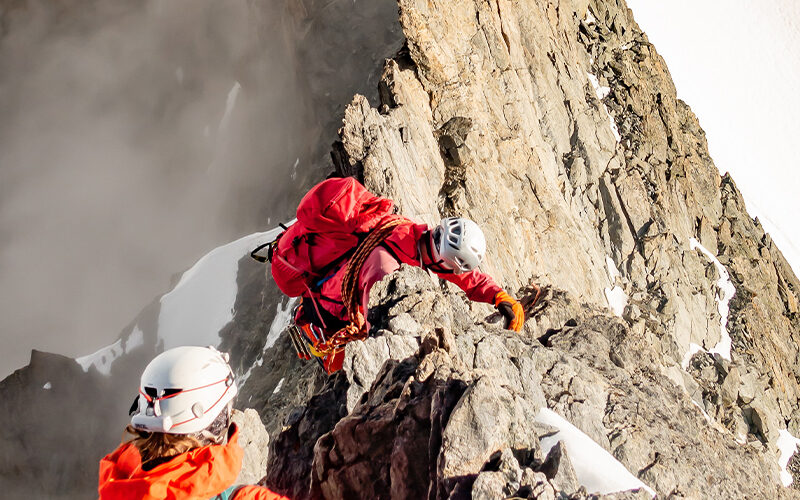 Image pour Course d’arête au Massif du Mont-Blanc