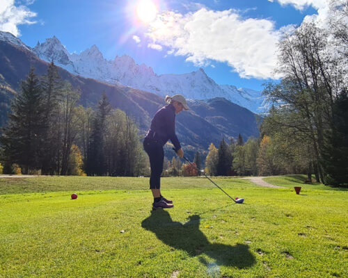 Golf à Chamonix Mont-Blanc
