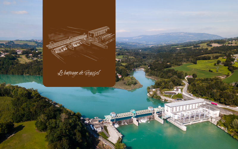Image pour Le barrage de Seyssel
