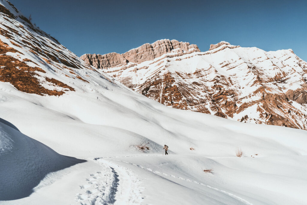 Ski de randonnée aux Aravis 