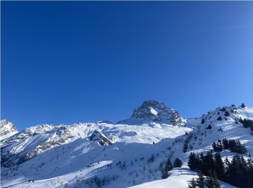 Pointe Percée depuis le Grand-Bornand