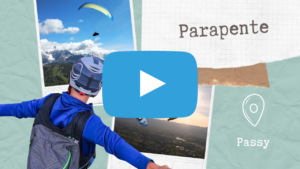 Sébastien Renaud et le parapente à Passy
