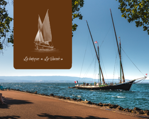 La Savoie : célèbre barque du Lac Léman