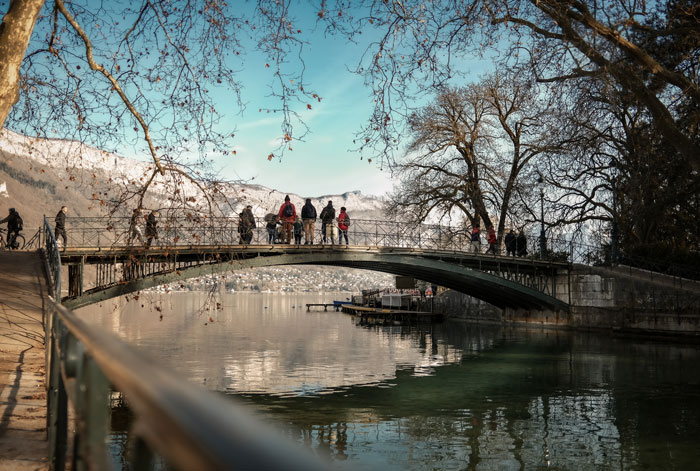 Pont des amours Annecy ©ATMB