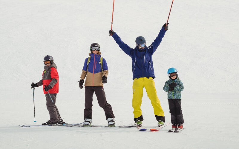 Image pour Ski en famille aux Contamines-Montjoie