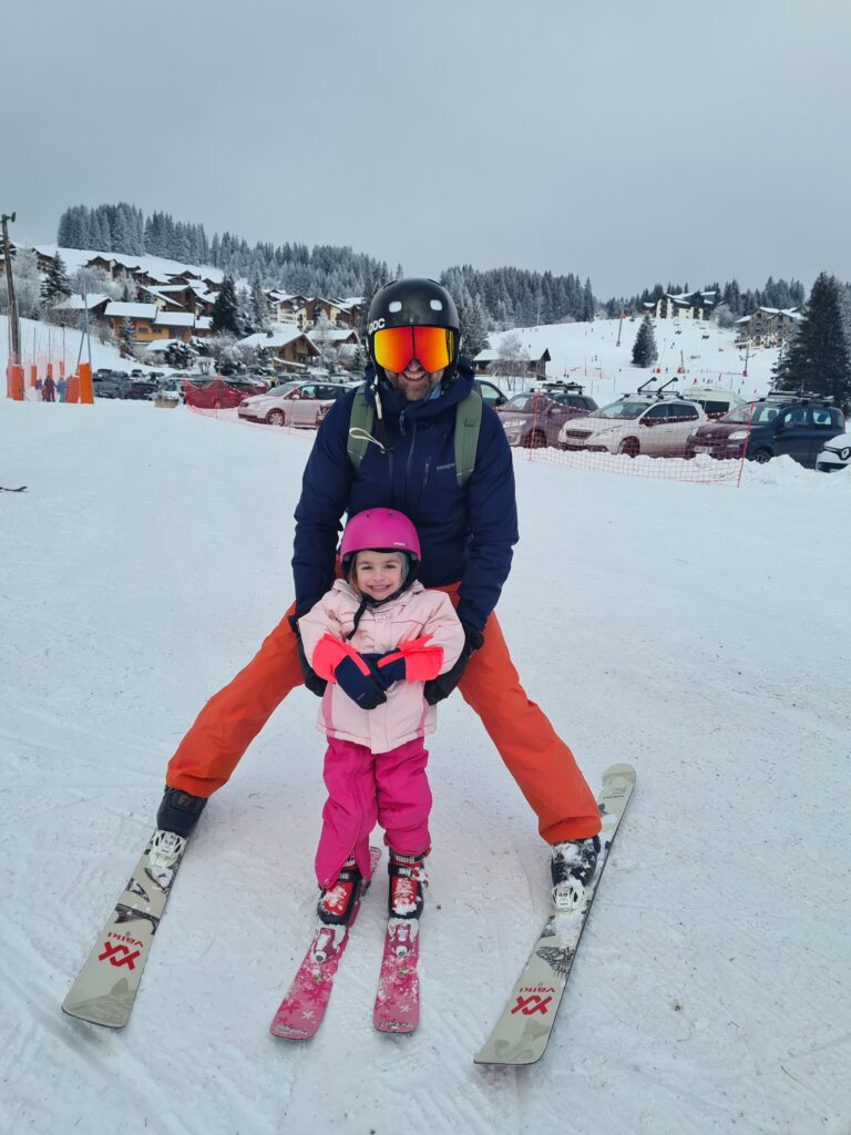 Ski en famille aux Contamines Montjoie