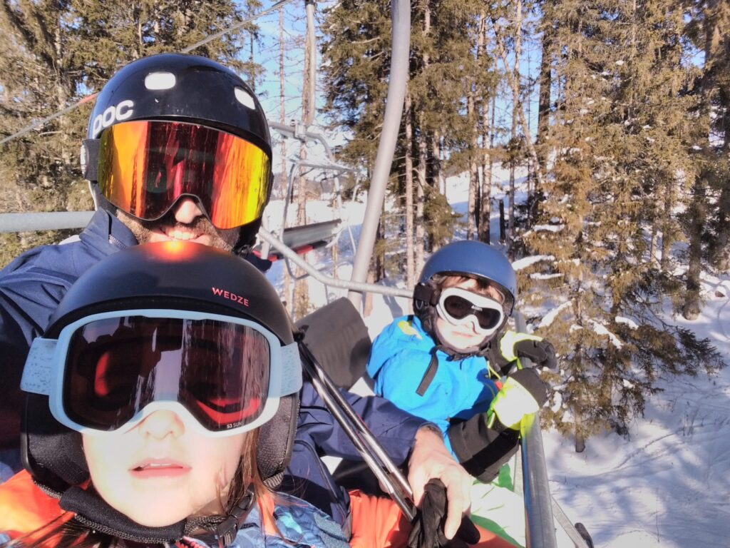 Ski en famille aux Contamines Montjoie