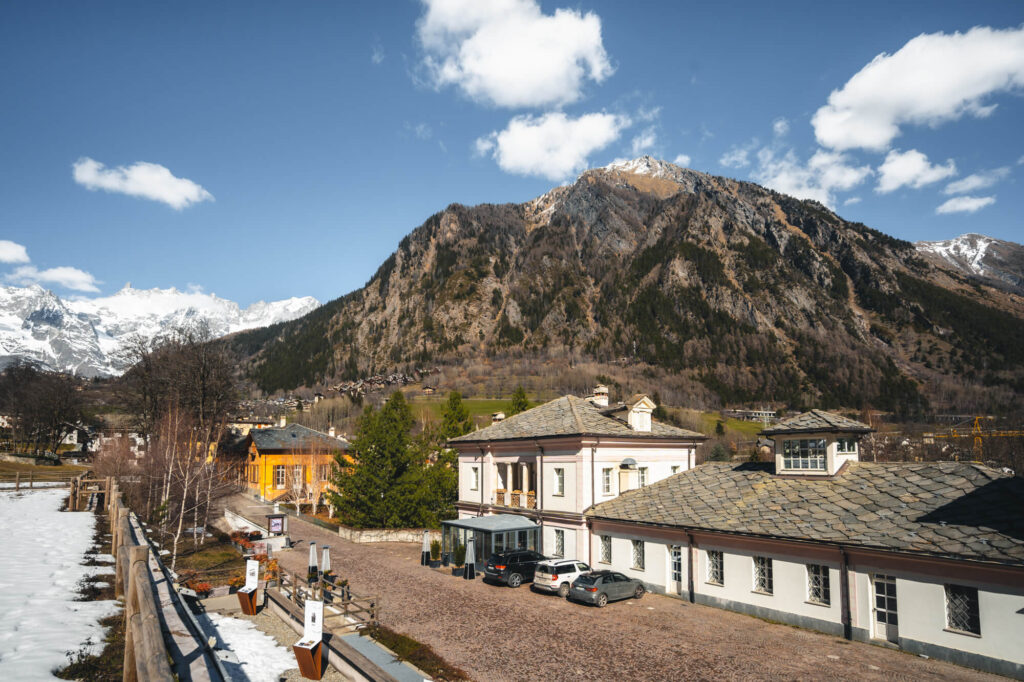 Village de Courmayeur en Italie ©ATMB