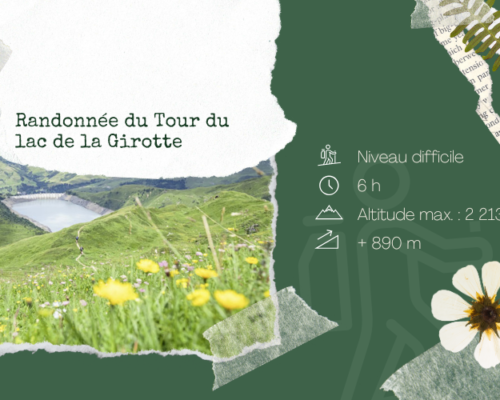 Randonnée : Tour du lac de la Girotte via le lac Noir
