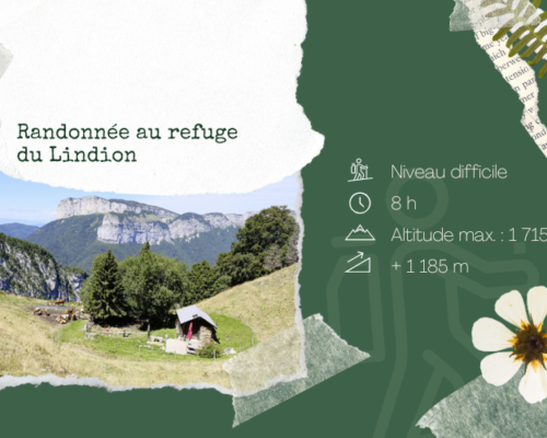 Randonnée au refuge du Lindion
