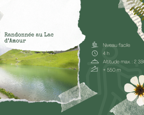 Randonnée au lac d&rsquo;Amour