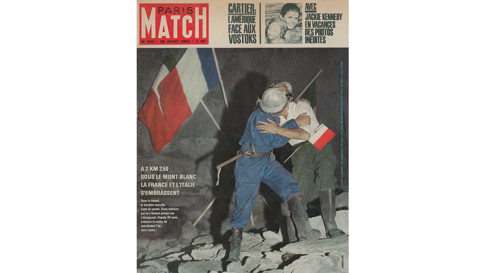 Tunnel du Mont Blanc Archives anniversaire 60 ans ©GEIE Tunnel du Mont Blanc