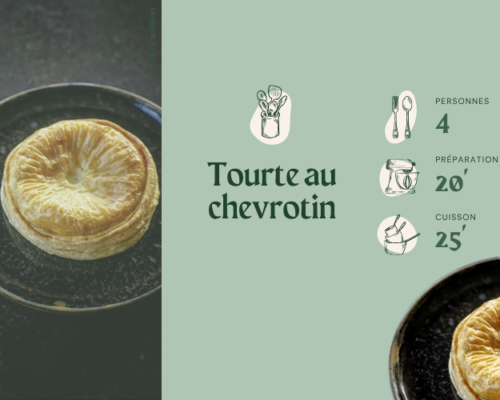 Recette de la tourte au chevrotin