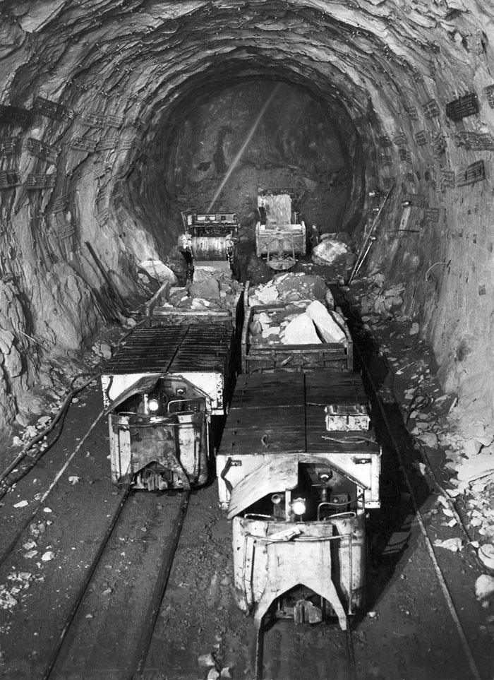 Tunnel du Mont Blanc Archives anniversaire 60 ans ©GEIE Tunnel du Mont Blanc