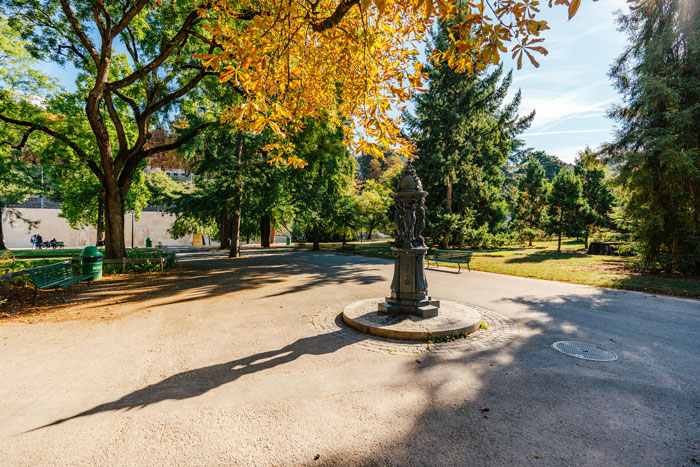 Le mur des réformateurs au parc de Bastions à Genève ©LudovicFremondiere ATMB