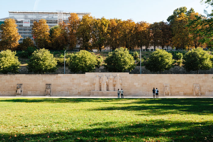 Le mur des réformateurs au parc de Bastions à Genève ©LudovicFremondiere ATMB