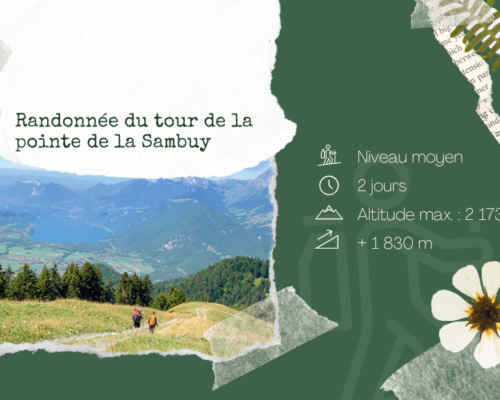 Randonnée autour de la Sambuy