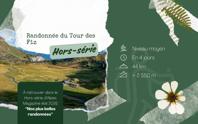 Image pour Randonnée au pays du Mont-Blanc : le tour des Fiz